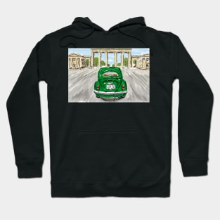 Classic car green Hoodie